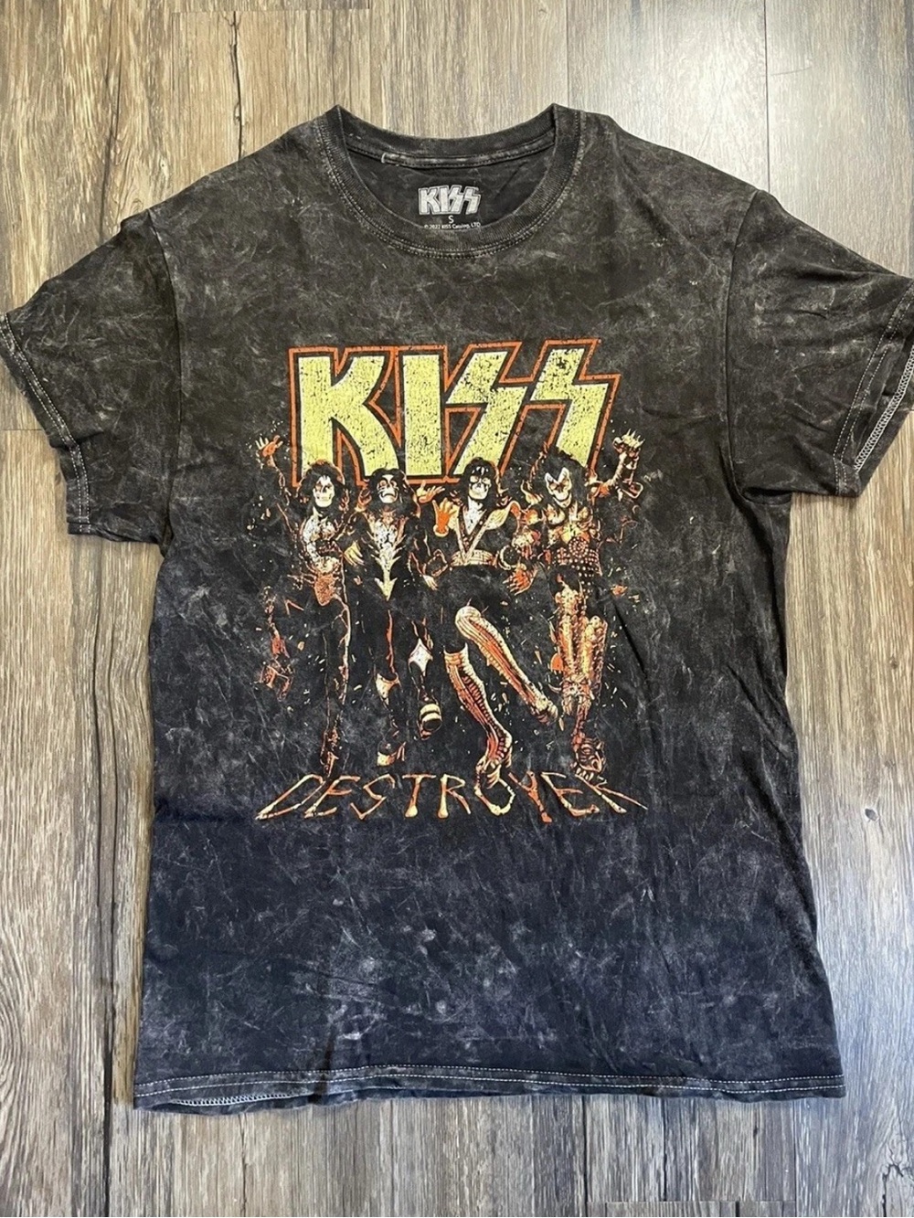 Men’s Kiss Destroyer Graphic t shirt Size Small